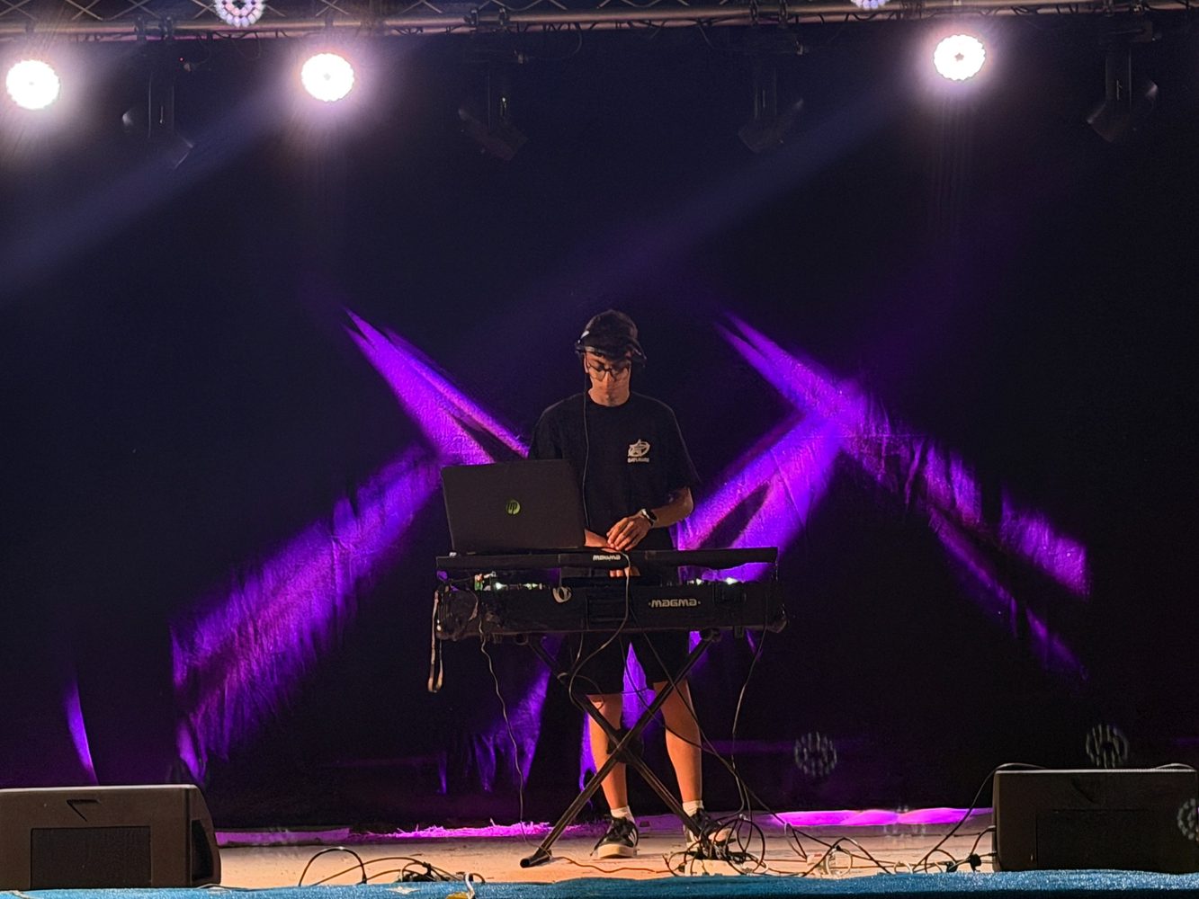 Esibizione sul palco
