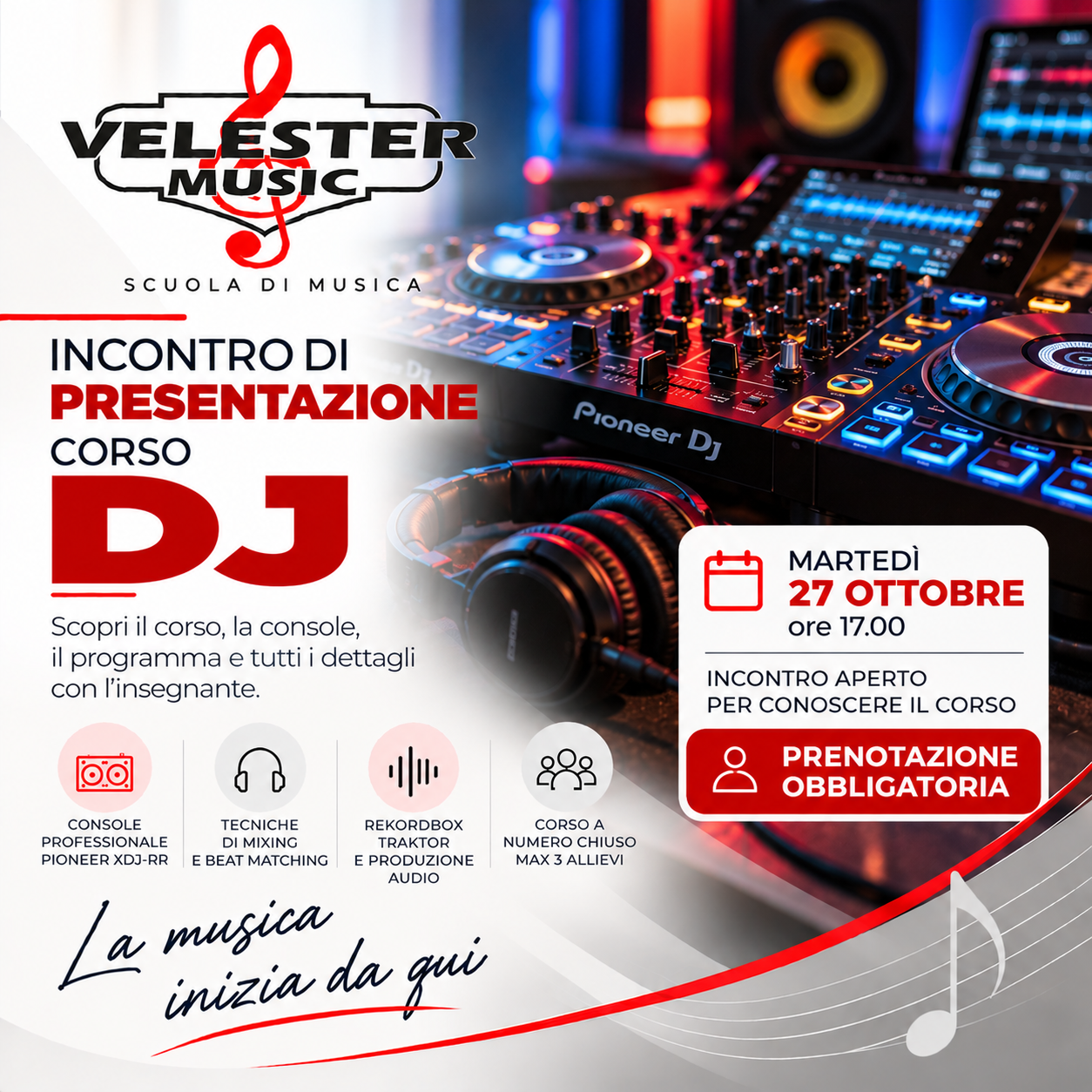 Presentazione corso DJ